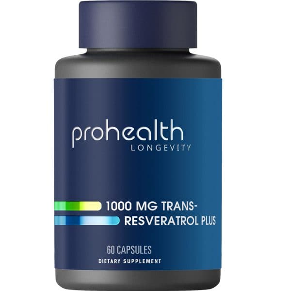 ProHealth Longevity Trans-Resveratrol 1000mg